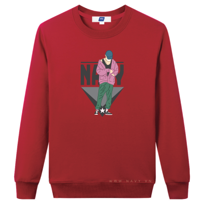 Sweater Local Brand Big Size Navy BSX902D