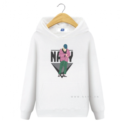Hoodie Local Brand Size Lớn Navy BSX903D