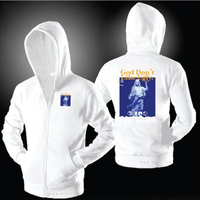 Hoodie Zip Big Size Navy HZ002D