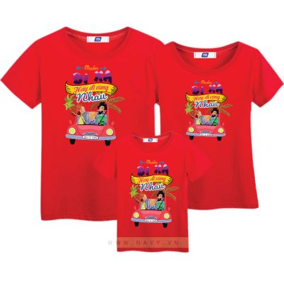 Set Đồ Gia Đình Mùa Hè Navy X1420T