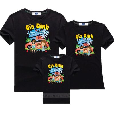 Áo Gia Đình Mùa Hè Navy X1425T