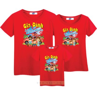 Áo Gia Đình Mùa Hè Navy X1425T