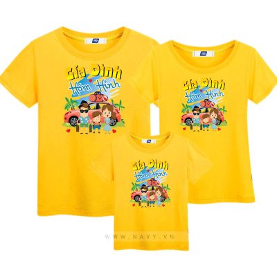 Áo Gia Đình Mùa Hè Navy X1425T