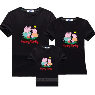 Đồng Phục Gia Đình Mùa Hè Navy X1446T