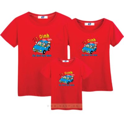 Áo Quần Gia Đình Mùa Hè Navy X1453C