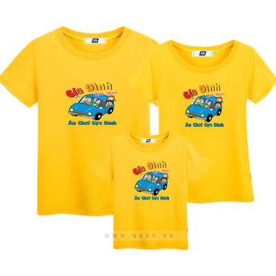 Áo Quần Gia Đình Mùa Hè Navy X1453C