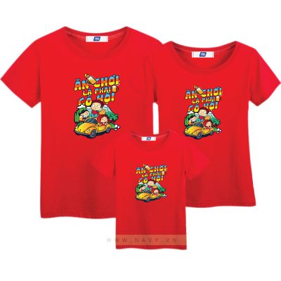 Áo Quần Gia Đình Đi Biển Navy X1457V