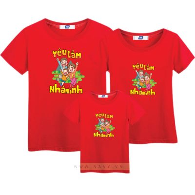 Áo Quần Gia Đình Đi Biển Navy X1459V