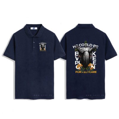 Áo Thun Polo Ngoại Cỡ Navy BST115T