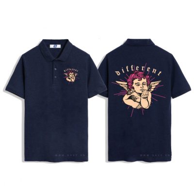 Polo Thun Cổ Nam Béo Navy BST124T
