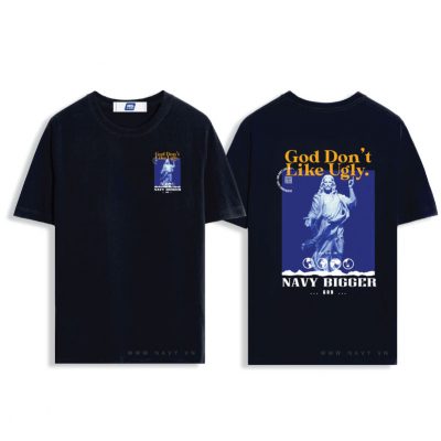 Áo Tshirt Đẹp Size Lớn Navy BSX956T