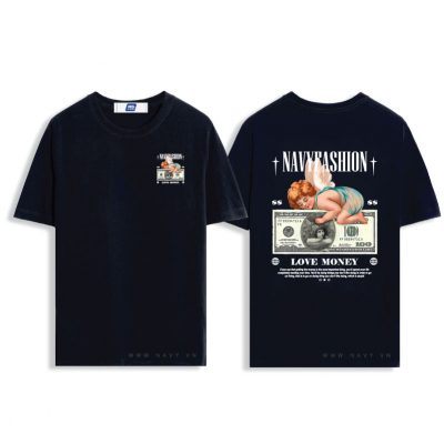 Áo Tshirt Ngoại Cỡ Navy BSX965D
