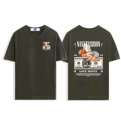 Áo Tshirt Ngoại Cỡ Navy BSX965D