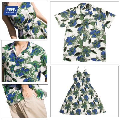 Áo Sơ Mi Gia Đình Đi Biển NAD127