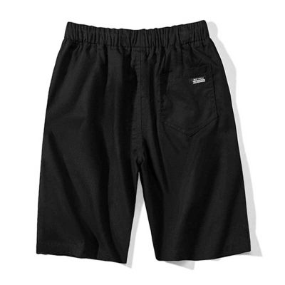 Quần Short Kaki Big Size Lưng Thun Navy BS2091
