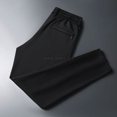 Quần Tây Lưng Thun Big Size Navy BS2136