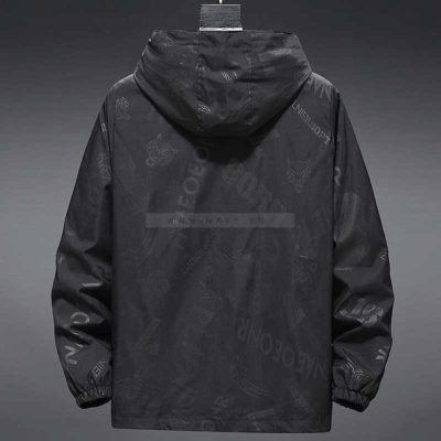 Áo Khoác Dù Big Size 2 Lớp Navy BS2138