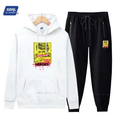 Bộ Nỉ Big Size Nam Navy BSX1170HD