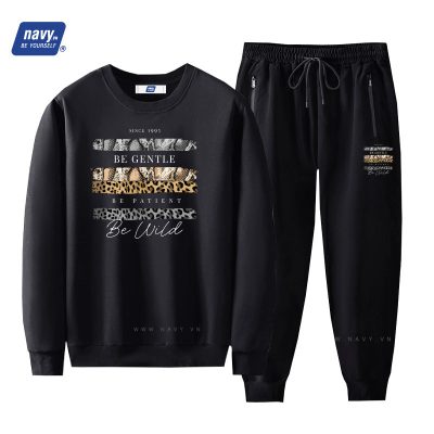 Bộ Sweater Big Size Nam Navy BSX1173WT