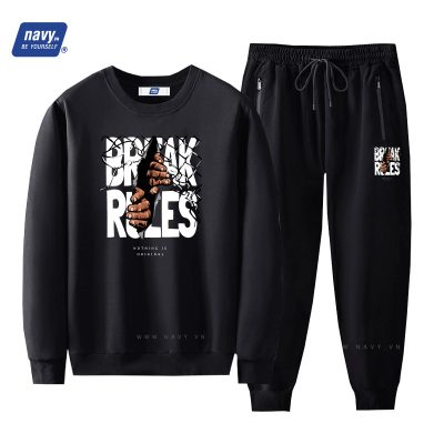 Đồ Set Sweater Big Size Nam Navy BSX1175WT