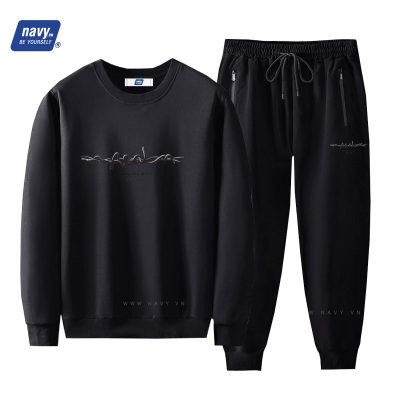 Đồ Set Sweater Big Size Nam Navy BSX1177WT