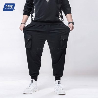 Quần Dài Túi Hộp Big Size Navy BSXQ8