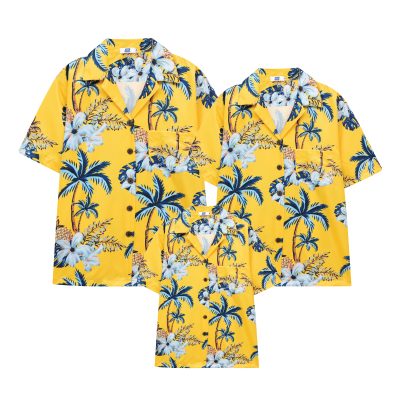 Áo Sơ Mi Gia Đình Họa Tiết Navy XV043A