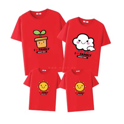 Đồng Phục Gia Đình Mùa Hè Navy X1590C