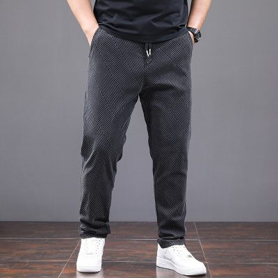 Quần Jeans Big Size Sọc Chìm Cao Cấp Navy BS2348