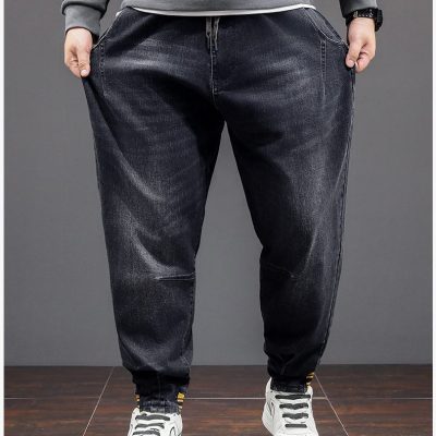Quần Jeans Jogger Big Size Cao Cấp Navy BS2350