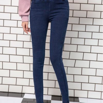 Quần jeans big size nữ Từ 36kg-100kg Navy BSN468