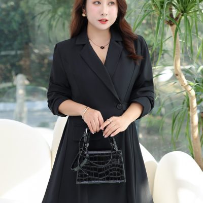 Váy Đầm Size To Đến 140kg Navy BSN435