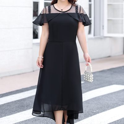 Đầm Nữ Cao Cấp Từ 64kg-132kg Navy BSN462