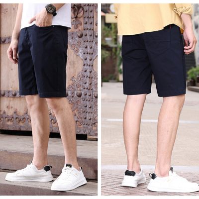 Quần shorts kaki đủ size từ 50kg-140kg Navy BS2412