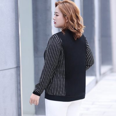 Áo Kiểu Cho Nữ Mập Đến 120KG Navy BSN406