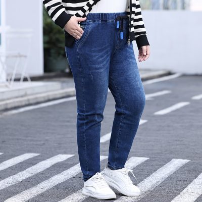 Quần Jeans Nữ Size To Navy BSN415