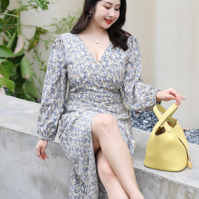 Áo Đầm Size To Đến 140kg Navy BSN451