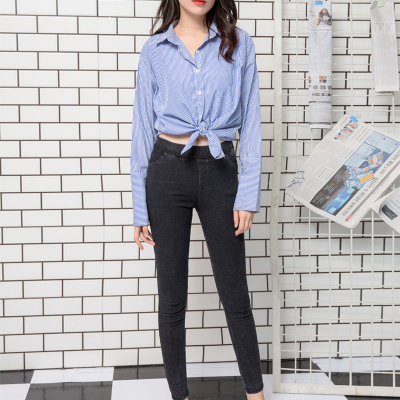 Quần jeans big size nữ Từ 36kg-100kg Navy BSN468
