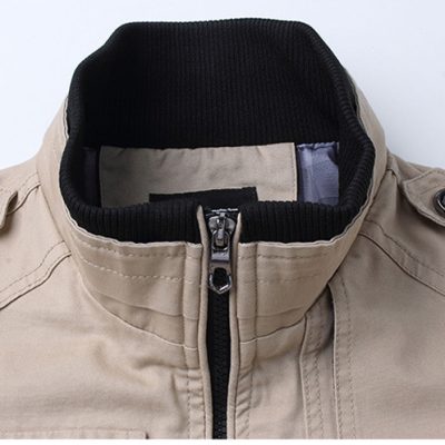 Áo Khoác Kaki Big Size từ 45kg-110kg Navy BS2426