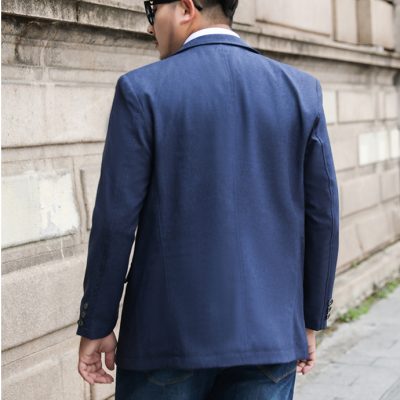 Áo blazer big size nam Navy BS2520