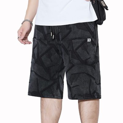 Quần Đùi Jeans Nam Ngoại Cỡ Navy BS2560