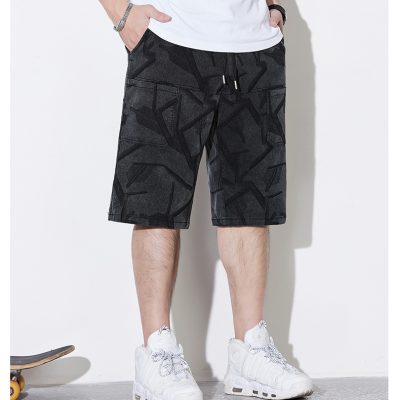 Quần Đùi Jeans Nam Ngoại Cỡ Navy BS2560