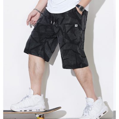 Quần Đùi Jeans Nam Ngoại Cỡ Navy BS2560