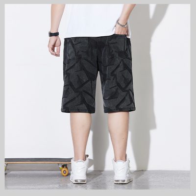 Quần Đùi Jeans Nam Ngoại Cỡ Navy BS2560