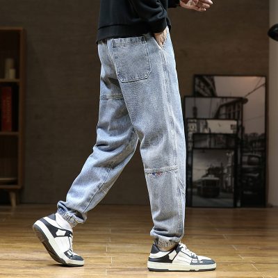 Quần Jeans Big Size Nam Mập Navy BS2630