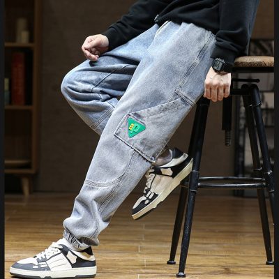 Quần Jeans Big Size Nam Mập Navy BS2630