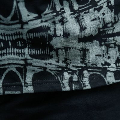 Áo thun cổ tim big size nam Navy BS2707