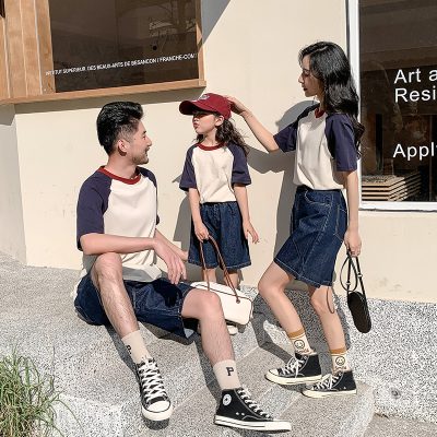 Áo Phông Raglan Navy NAD293