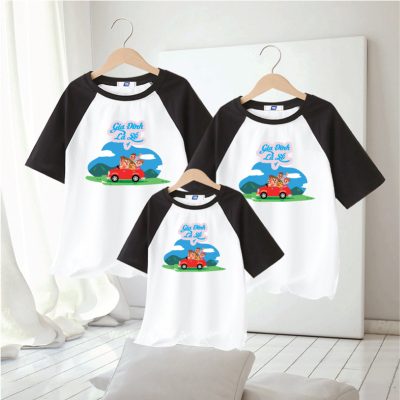 Áo Thun Raglan Navy NAD288R