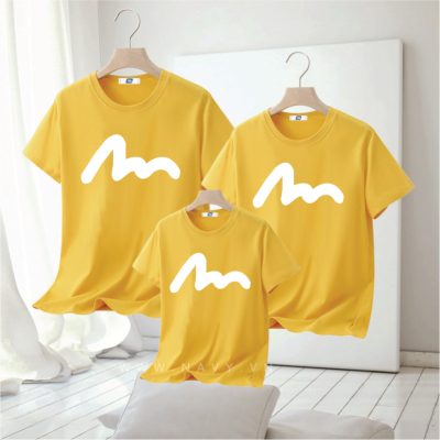 Áo Thun Cổ Tròn Gia Đình Navy X1595C